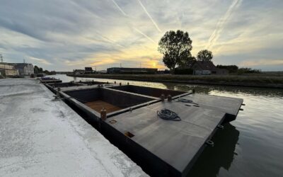 Dunkerque : Études de stabilité et de conformité réglementaire sur trois barges fluviales