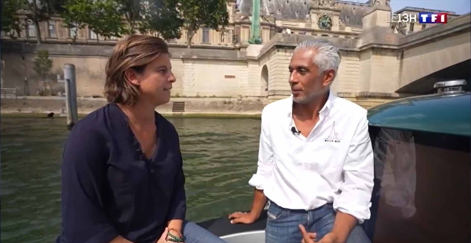 La parade des J.O de Paris 2024 sur la Seine
