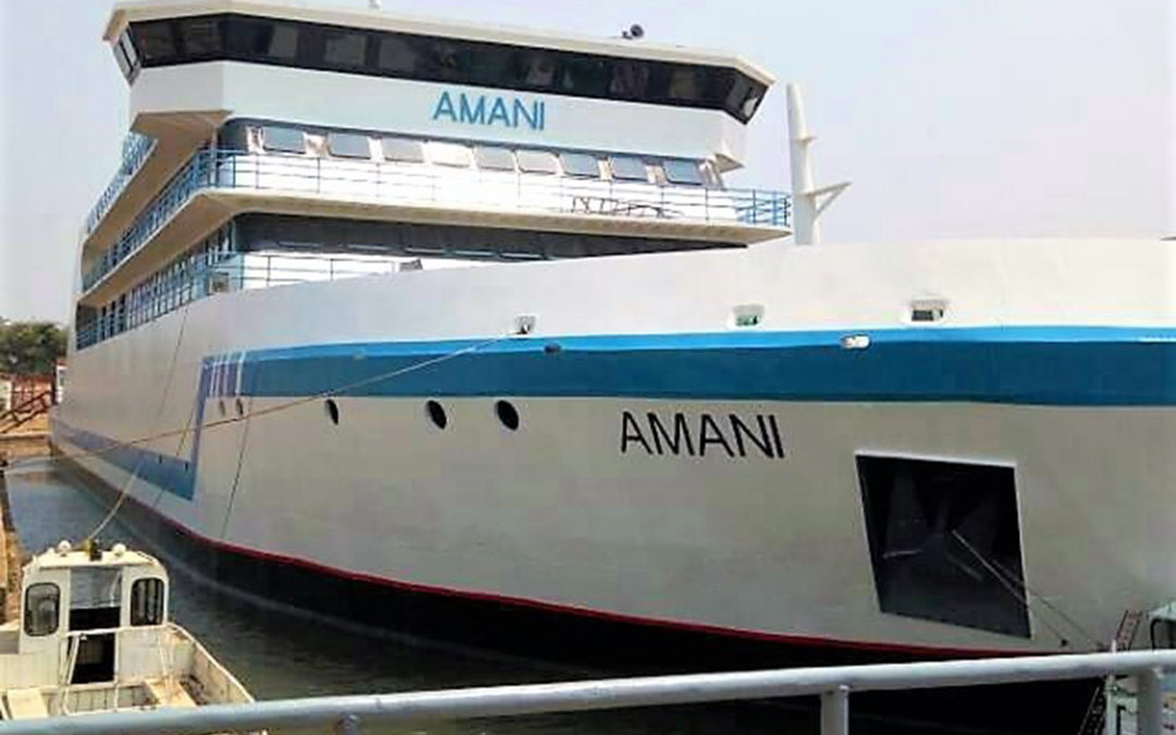 « AMANI » Le plus grand bateau du Lac Tanganyika en Afrique